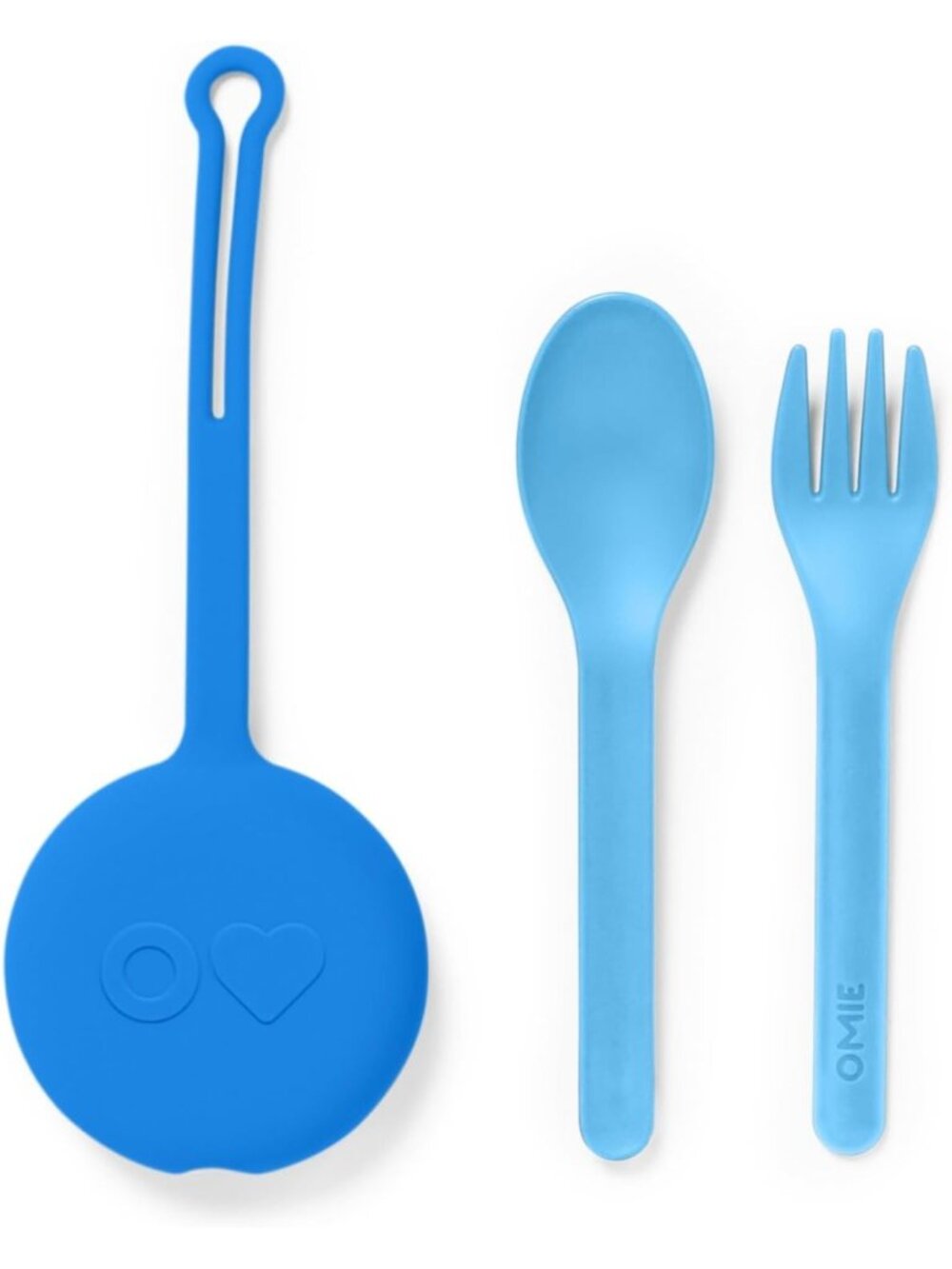 Kids Travel Fork & Spoon Set with Case - Perfect for Lunchboxes & On-the-Go